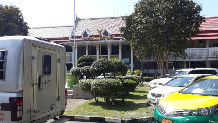 The exterior of Chanthaburi Court on Nov. 12, 2019. The exterior of Chanthaburi Court on Nov. 12, 2019.