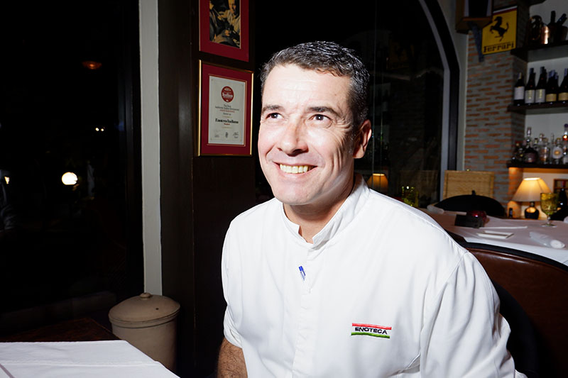 Chef Stefano Borra.