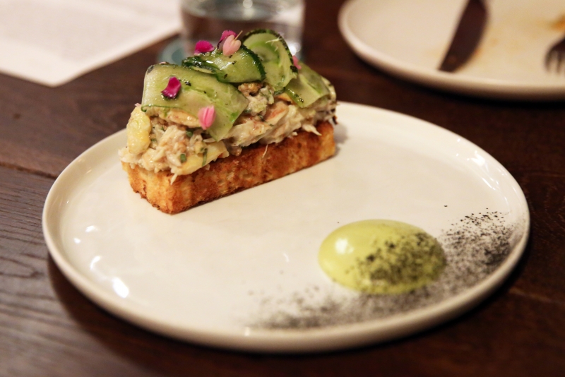 Crab Salad and Brioche (380 baht)