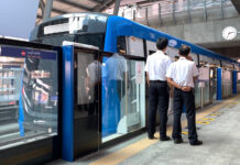 MRT To Cut Fares, Begin Free Rides on Blue Line Next Month A file photo of MRT Blue Line.