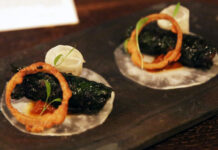 Borderless Modern Mediterranean at Michelin Plate-Winning ‘Quince’ Wagyu Beef in Betel Leaf