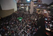 Skywalk Protest Photo Costs TV Channel Employee Her Job