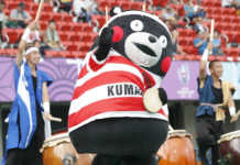 Kumamon’s Bid to Carry Olympic Flame Ends in Failure