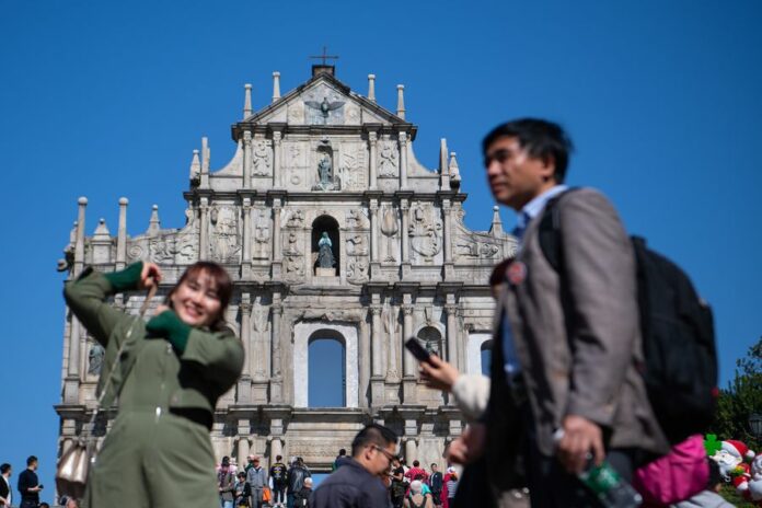 Xinhua file photo of Macau