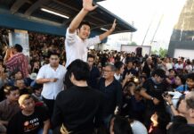 ‘We Will Not Retreat,’ Thanathorn Says at Protest, Promising Another Next Month