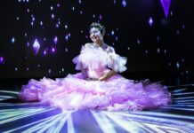 Into the Unknown: Become Elsa at ‘Frozen 2’ Event “Spirits of Nature” immersive projection. Photo: King Power / Facebook