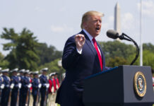 After Impeachment, House Bestows Big Trade Victory on Trump In this July 25, 2019, file phot, President Donald Trump speaks during a ceremony for new Secretary of Defense Mark Esper at the Pentagon. If there was one day that crystallized all the forces that led to the impeachment investigation of President Donald Trump, it was July 25. That was the day of his phone call with Ukraine’s new leader, pressing him for a political favor. Photo: Alex Brandon, File / AP