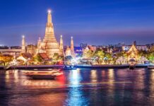 Hotel with a Restaurant on the Chao Phraya River