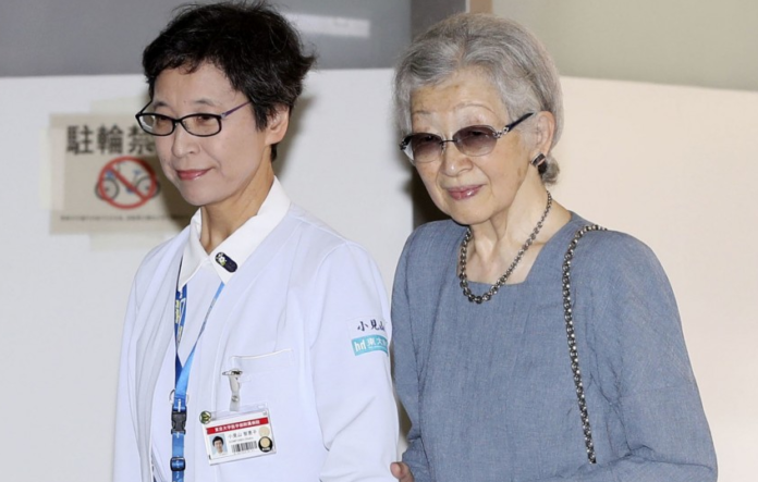 Kyodo file photo of former Empress Michiko