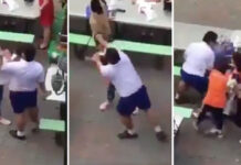 Surreal Video of Grandma Slapping Student to Christmas Carols Goes Viral