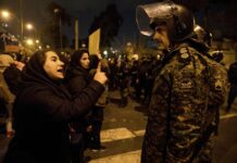 Defying Police, Iranians Protest Over Plane Shootdown