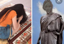 Woman Who Faceswapped Heroine Statue Faces Criminal Charges