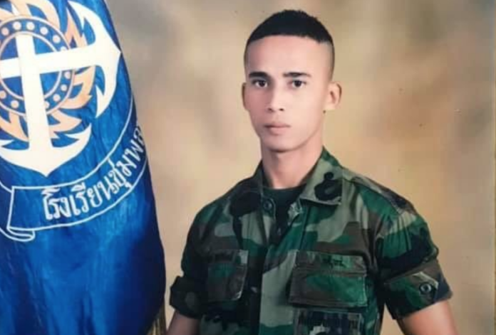 Petty Officer 1st Class Bayroot Pakbara. Petty Officer 1st Class Bayroot Pakbara.