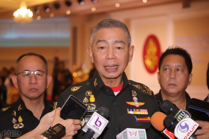 A file photo of Gen. Apirat Kongsompong