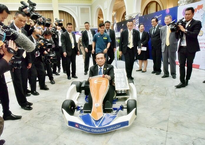 A file photo of PM Prayut Chan-o-cha
