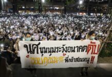 Opinion: What COVID-19 Crisis Means to the Student Movement Protest at Mahidol University Salaya Campus in Nakhon Pathom province on Feb. 25, 2020.