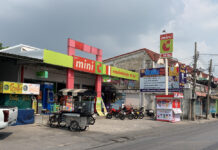 Boys Playing With Toy Guns Arrested, Mistaken For Robbers A Mini Big C convenience store in Bangkok’s Sai Mai district where the incident took place.