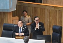 Opposition Walks Out; Prayut Survives No-Confidence Vote