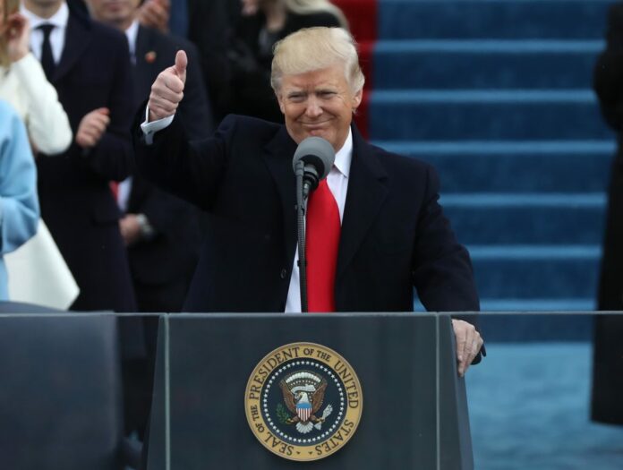 Associated Press file photo of US President Donald Trump