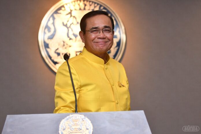 A file photo of PM Prayut Chan-ocha.