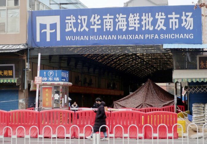 A file photo of Wuhan in January 2020. (Image: Kyodo)