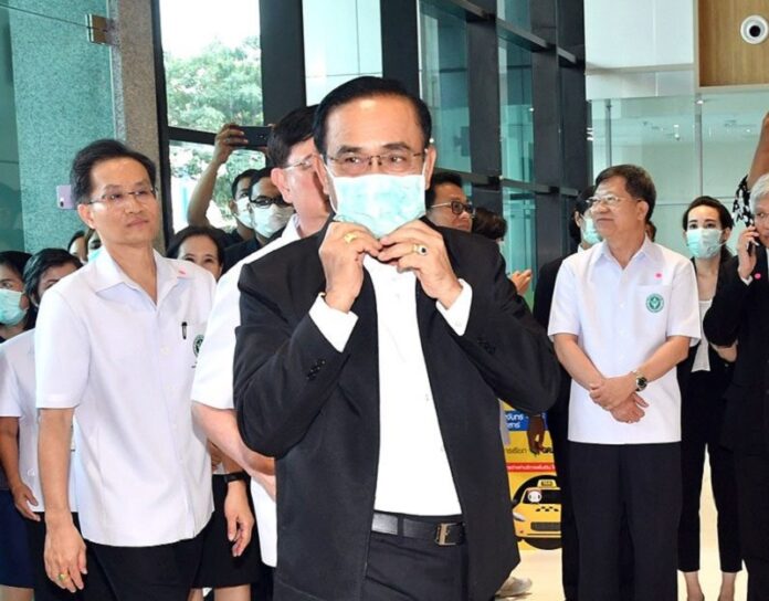 A file photo of PM Prayut Chan-o-cha