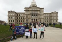 Trump Supporters Rally to Protest Stay-At-Home Orders