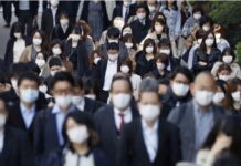 Only 18% Japanese Stopped Going to Work Due to COVID-19: Poll