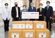 B.Grimm Donates More Medical Items to Fight COVID-19