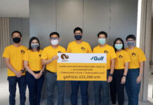 GULF Embraces Aob Chang Project to Help Thai Elephants during the COVID-19 Pandemic