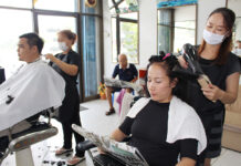 It’s Official: Partial Business Reopening Set For May 3 A file photo of a hairdresser.