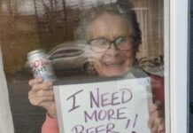 Photo of 93-Year-Old’s Cry for More Beer Goes Viral