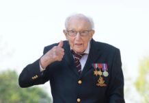 99-Yr-Old Veteran Raises 21 Mil. GBP For British Health Service