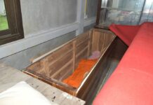 Coffin Inside State Virus Quarantine Spooks Occupant
