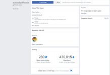 Report Says Facebooker Detained Over Royal Satire Site Screenshot of the Facebook group taken on May 29, 2020.