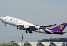Final Bailout Plan to Strip Thai Airways of State Enterprise A file photo of a Thai Airways aircraft.
