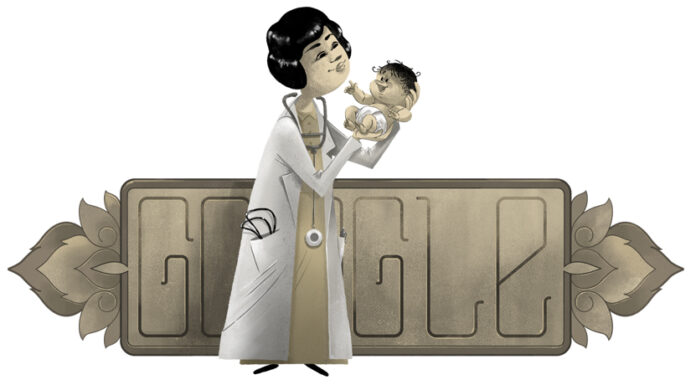 The May 29, 2020 Google Doodle celebrating Margaret Lin Xavier’s 122nd birthday. Image: Google