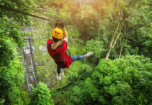 Soar Through the Trees on the Flying Hanuman in Phuket
