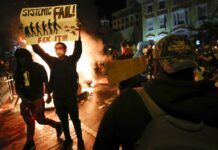 Unrest Overshadows Peaceful US Protests for Another Night