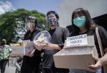 Activists Condemn Tiananmen Killings, Give Away Cookies
