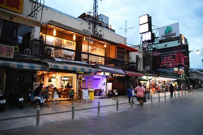 Khaosan Road on June 15, 2020. Khaosan Road on June 15, 2020.