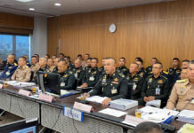 Army Says Budget Papers Seized Because They’re ‘Classified’ In this May 28, 2019, file photo, military commanders testify before the House Committee on the fiscal year 2020 budget bill.