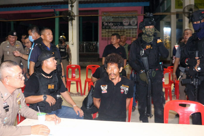Somphop Paesikaew after his arrest on June 25, 2020. Somphop Paesikaew after his arrest on June 25, 2020.