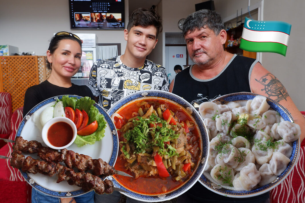 Zamira, Arslan, and Albert Shunkarov. UZBEK FAMILY RESTAURANT ‘CARAVAN’ WILL COMPLETE YOUR PATTAYA TRIP
