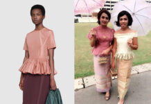Thais Mock 158,000 Baht Gucci ‘Granny Wear’ Dress