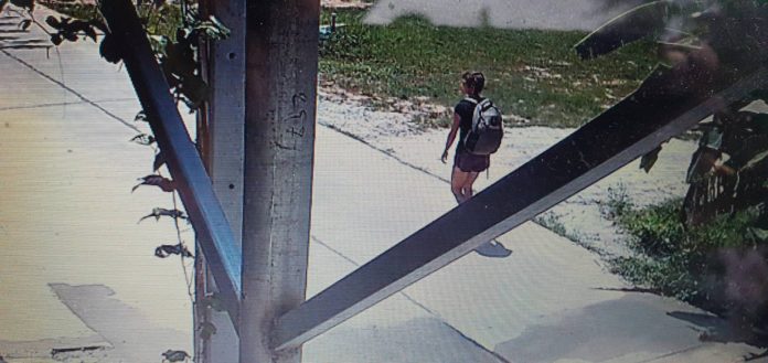 Footage of Olha Frolova on May 25, 2020 provided by Bo Phut police.