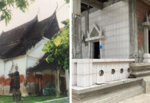 300-Year Old Temple ‘Renovated’ with Floor Tiles