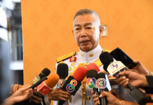 Army Chief Tells Student Protests to Stop Defaming Monarchy Gen. Apirat Kongsompong at the army headquarters on July 24, 2020.