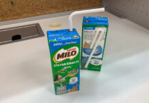Thailand ‘Milo’ Switches to Durable Paper Straws Milo with paper straw.