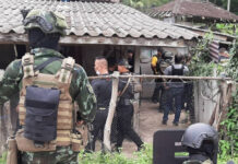 Botched Raid in Deep South Left 1 Officer Dead Security force at the scene on July 3, 2020.